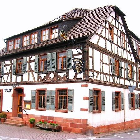 Goldner Engel, Restaurant - Hotel - Metzgerei Laudenbach  Esterno foto